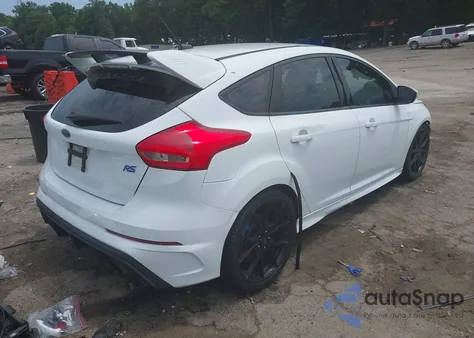 2016 Ford Focus Rs из США, поврежденный, VIN WF0DP3TH5G4116620